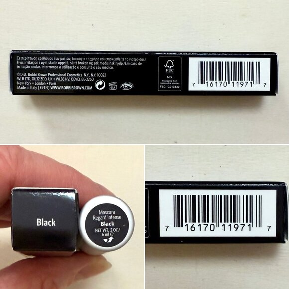Bobbi Brown Smokey Eye Mascara Regard Intense Black Full Size 6ml - Picture 2 of 5